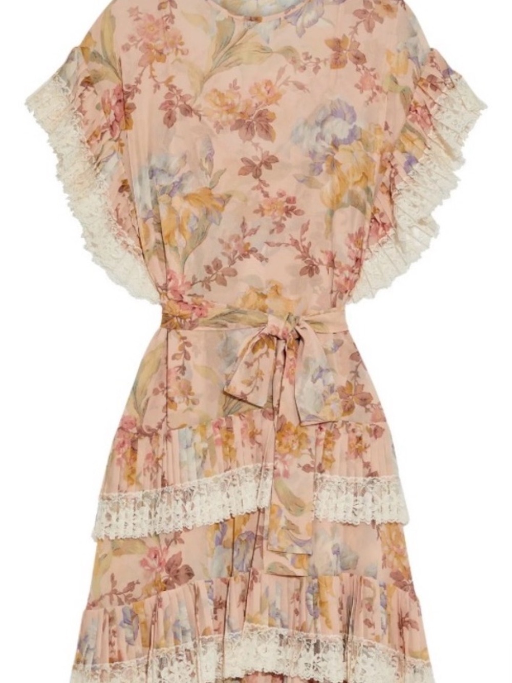 Zimmerman floral espionage pleat frill floral dress